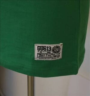 Original Hero T-shirt i grøn med nummer bag-7374
