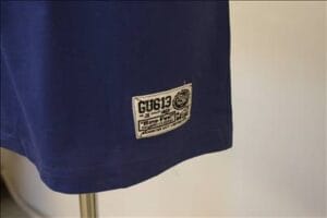 Original Hero T-shirt i blå med nummer bag.-7377