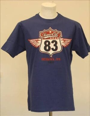 Super Oil 83 Herre T-shirt Cobolt Blå-0