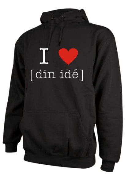 Design selv hoodie hættesweatshirt