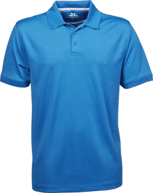 blå polo