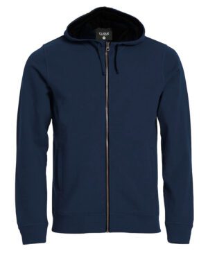 navy zip hoody