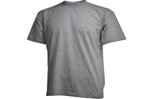 Gråmeleret Camus t-shirt-0