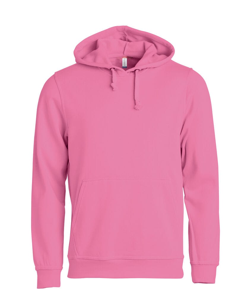 Clique basic hoodie - Lyserød