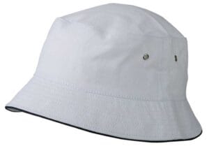 hvid bøllehat