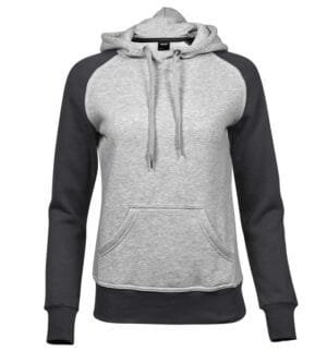 grå hoodie