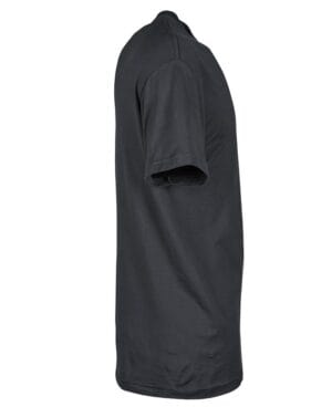 grå basic t-shirt fra siden