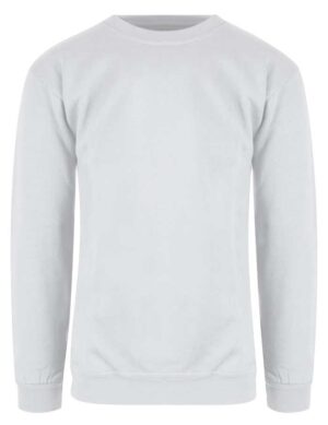 hvid sweatshirt