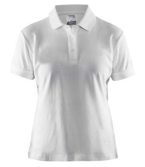 hvid dame polo