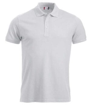 hvid herre polo