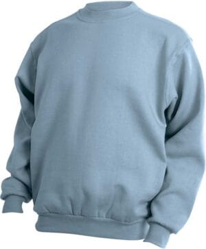 Lysblå sweatshirt