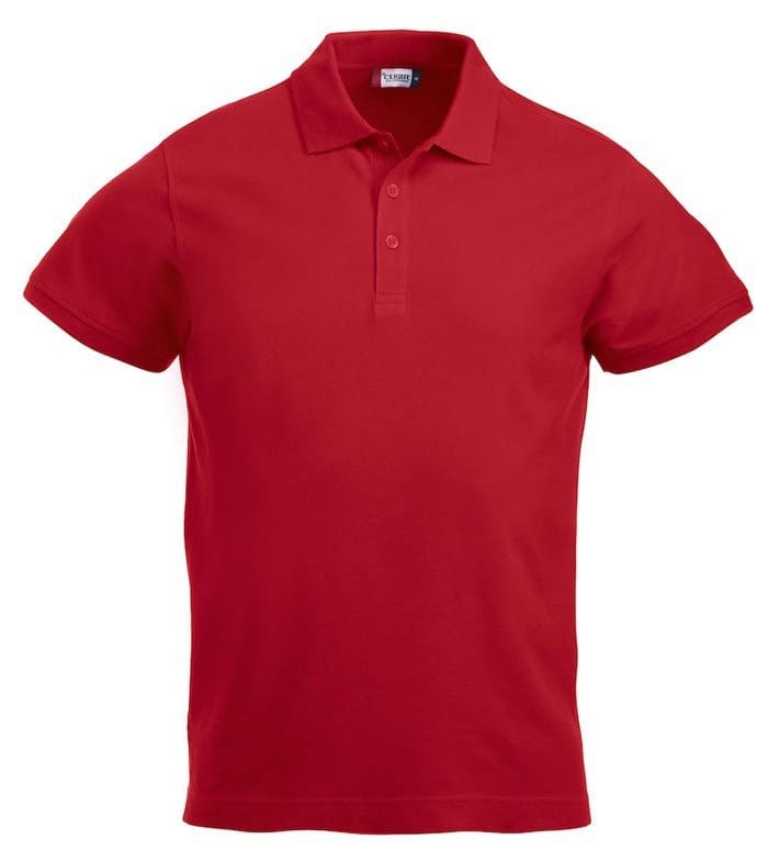 rød børne polo