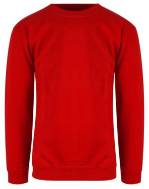 rød sweatshirt