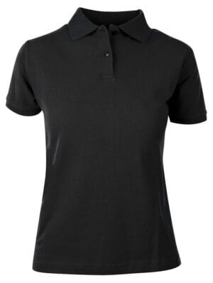 sort dame polo
