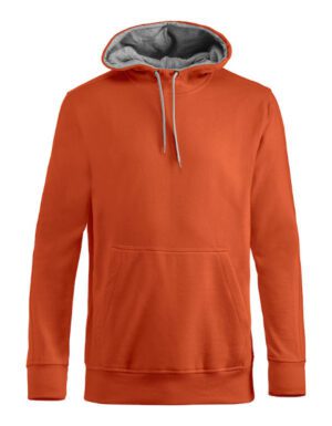 orange hættetrøje