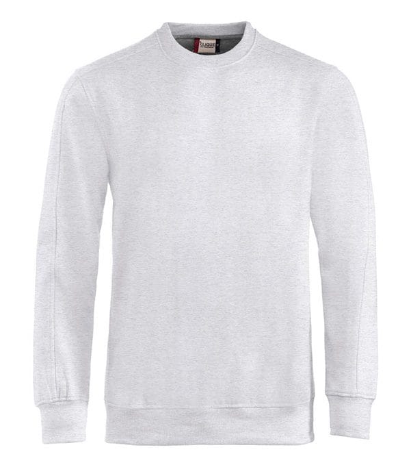 lysegrå crewneck