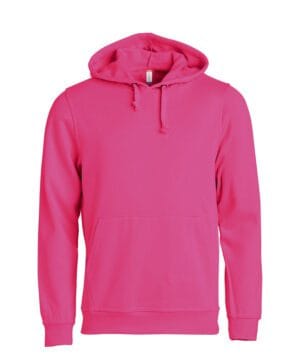 Clique hættetrøje - pink-0