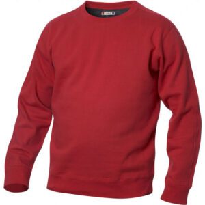 Rød crewneck set forfrra