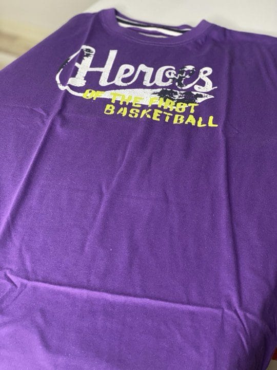 Original Hero T-shirt i Lilla med nummer bag.-10900