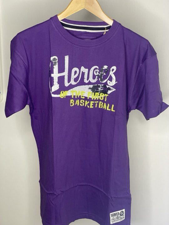 Original Hero T-shirt i Lilla med nummer bag.-0
