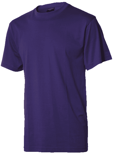 lilla t-shirt set forfra