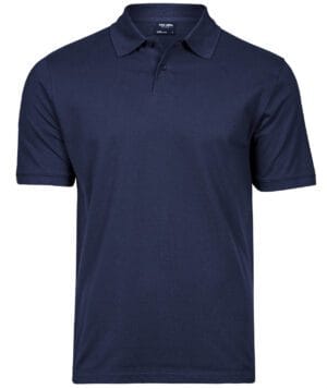 Men's heavy polo pique - navy-0