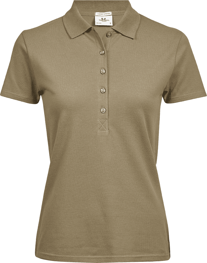 Polo luxus Stretch til dame - Sand-0