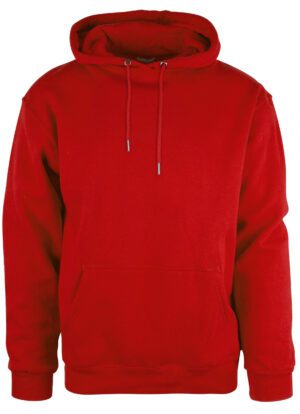 Hættesweatshirt Rød-0