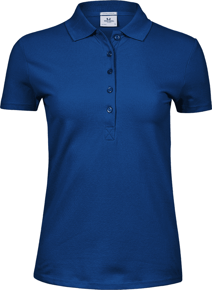 Polo Luxus Stretch til dame - Indigo blue-0