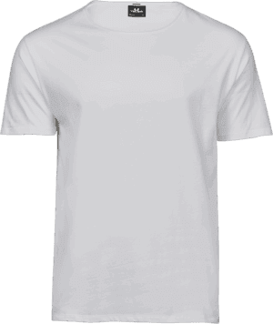 Raw-edge tee hvid herre-0