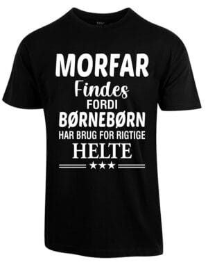 Morfar findes - sort-0