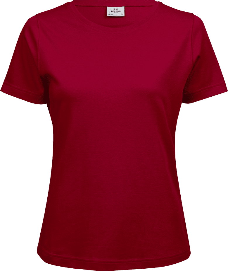Tee Jays T-Shirt rød dame-0