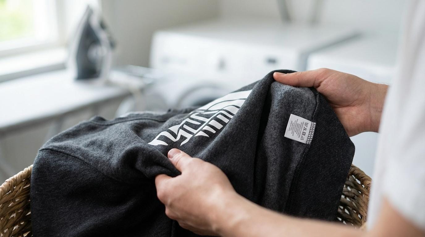 sweatshirt med tryk