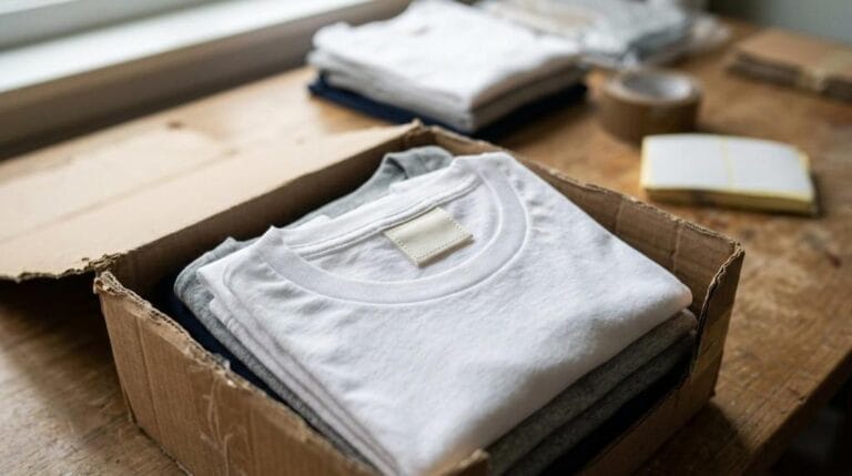 mængderabat t‑shirt med tryk
