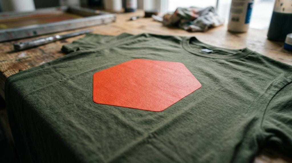 silketryk på t-shirts pris