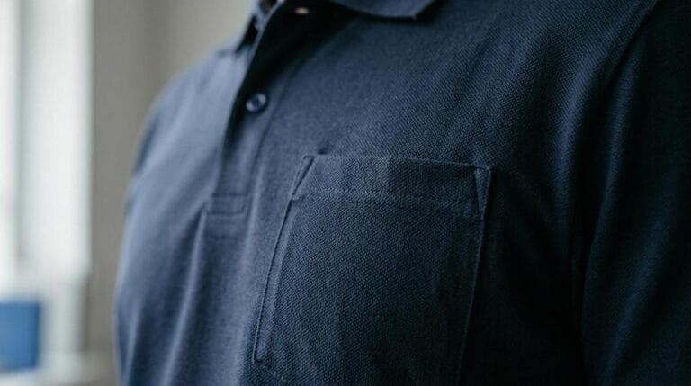 polo shirt mænd med lomme